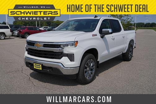 Summit White 2026 Chevrolet Silverado 1500 LT
