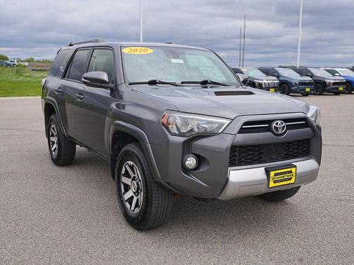 Classic Silver Metallic 2020 Toyota 4Runner TRD Off Road Premium