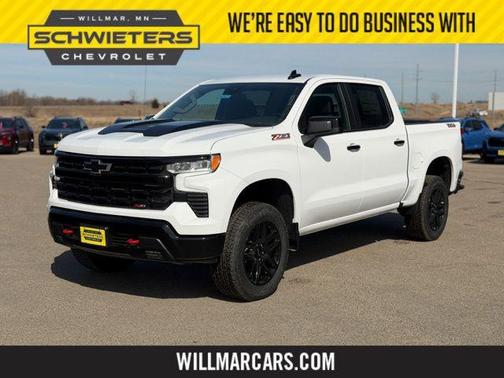 Summit White 2026 Chevrolet Silverado 1500 LT Trail Boss