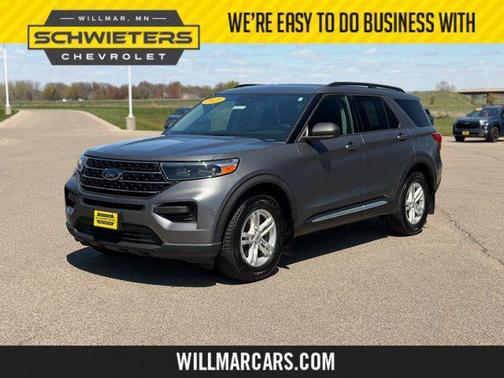 Carbonized Gray Metallic 2021 Ford Explorer XLT