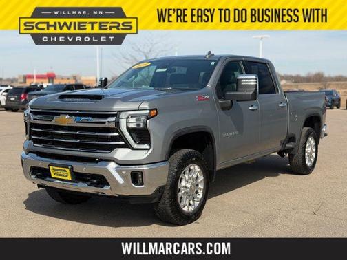 Sterling Gray Metallic 2025 Chevrolet Silverado 3500 LTZ