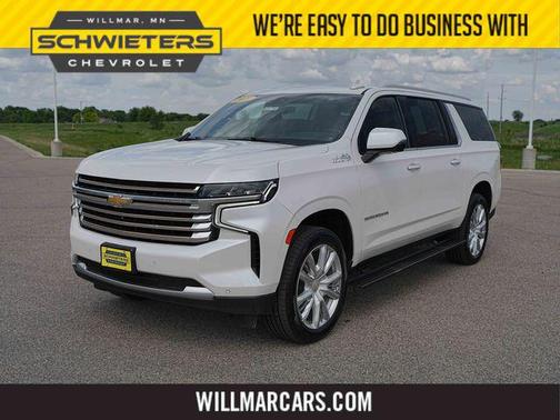 Iridescent Pearl Tricoat 2021 Chevrolet Suburban 4WD High Country