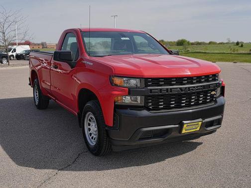 Red Hot 2019 Chevrolet Silverado 1500 WT