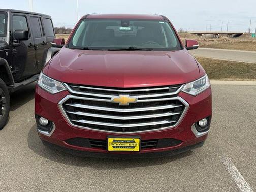 Cajun Red Tintcoat 2021 Chevrolet Traverse High Country