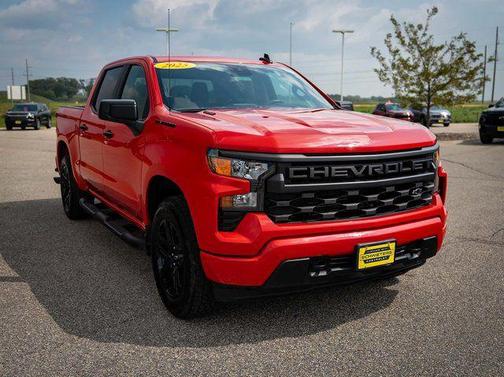 Red Hot 2025 Chevrolet Silverado 1500 Custom