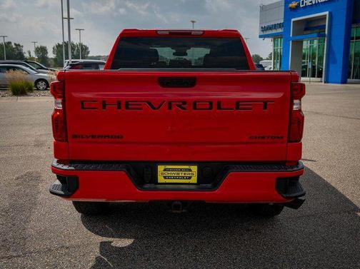 Red Hot 2025 Chevrolet Silverado 1500 Custom