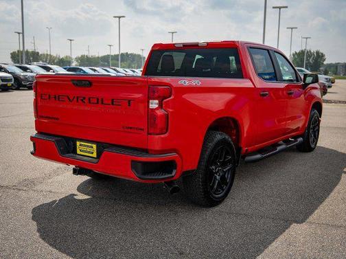 Red Hot 2025 Chevrolet Silverado 1500 Custom