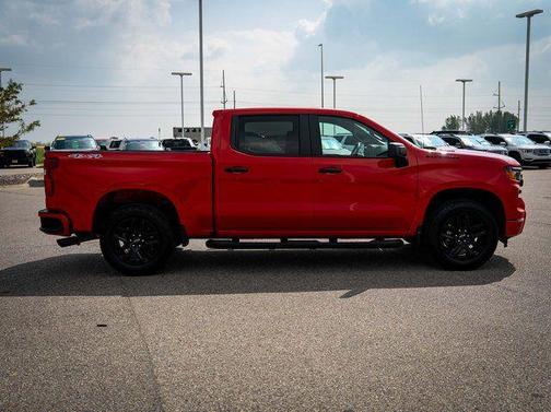 Red Hot 2025 Chevrolet Silverado 1500 Custom
