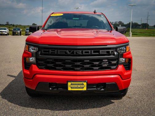 Red Hot 2025 Chevrolet Silverado 1500 Custom