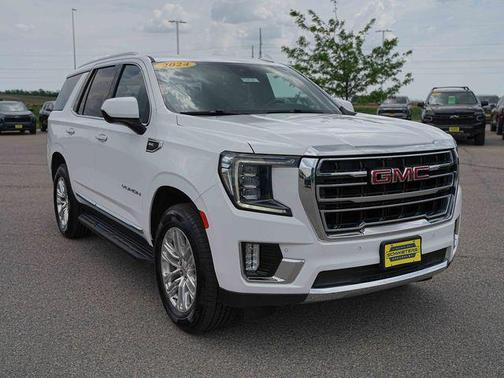 Summit White 2024 GMC Yukon SLT