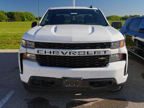 Summit White 2021 Chevrolet Silverado 1500 Custom