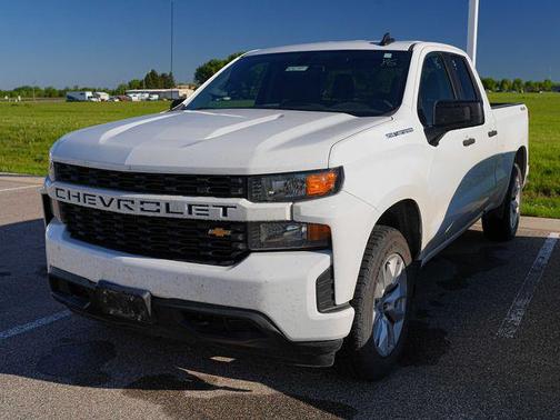 Summit White 2021 Chevrolet Silverado 1500 Custom