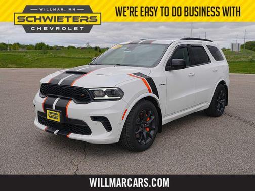 White Knuckle Clearcoat 2023 Dodge Durango Hemi Orange AWD