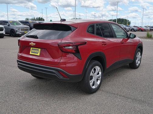 Apex Red 2026 Chevrolet Trax LS