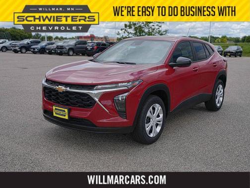 Apex Red 2026 Chevrolet Trax LS
