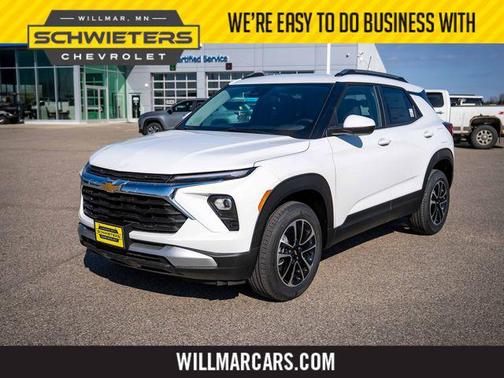 Summit White 2026 Chevrolet Trailblazer LT