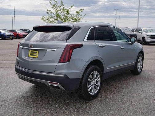 Argent Silver Metallic 2023 Cadillac XT5 Premium Luxury