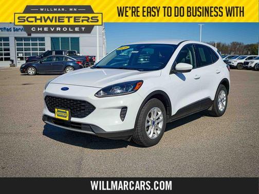 Oxford White 2020 Ford Escape SE
