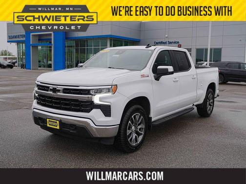 Summit White 2024 Chevrolet Silverado 1500 LT