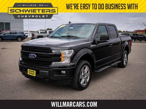 Agate Black Metallic 2019 Ford F-150 Lariat