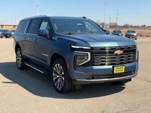 Lakeshore Blue Metallic 2026 Chevrolet Suburban High Country, 4WD
