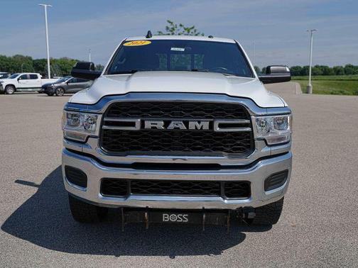 Bright White Clearcoat 2021 RAM 2500 Tradesman Crew Cab 4x4 6'4' Box