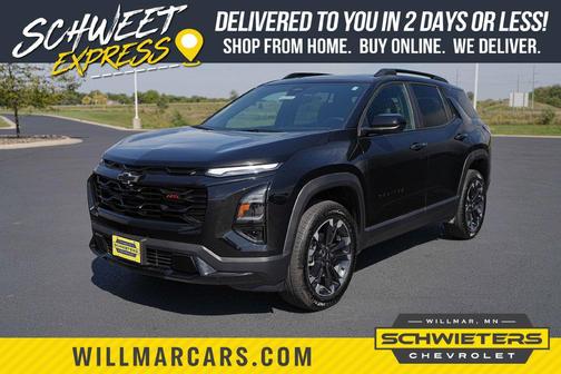 Mosaic Black Metallic 2026 Chevrolet Equinox AWD RS