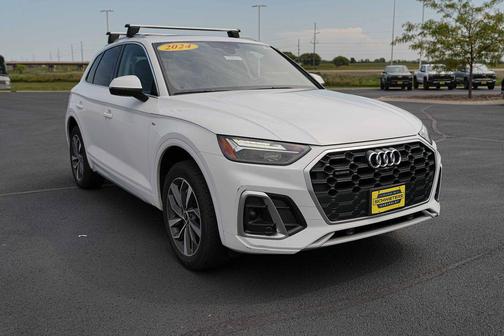 Daytona Gray Pearl Effect 2024 Audi Q5 45 S line Premium Plus