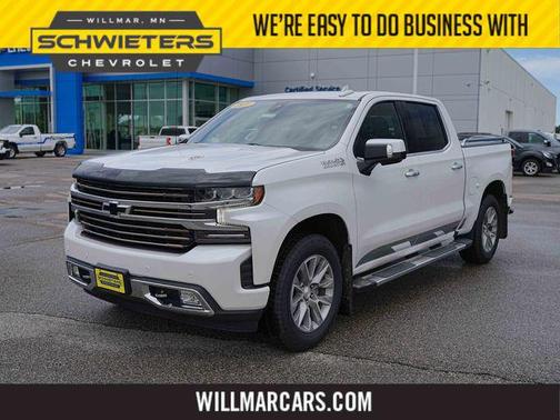 Iridescent Pearl Tricoat 2021 Chevrolet Silverado 1500 High Country