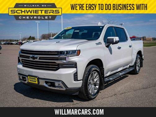 Iridescent Pearl Tricoat 2021 Chevrolet Silverado 1500 High Country