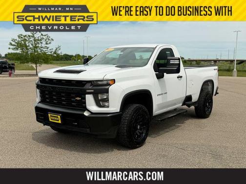 Summit White 2022 Chevrolet Silverado 2500 WT