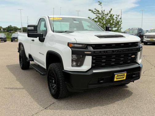 Summit White 2022 Chevrolet Silverado 2500 WT