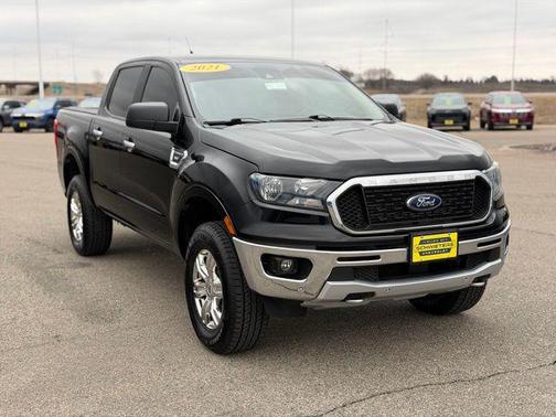 Shadow Black 2021 Ford Ranger XLT