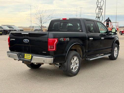 Shadow Black 2016 Ford F-150 Lariat