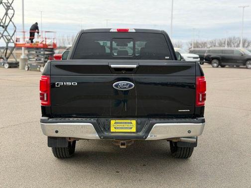 Shadow Black 2016 Ford F-150 Lariat