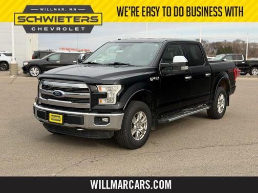 Shadow Black 2016 Ford F-150 Lariat