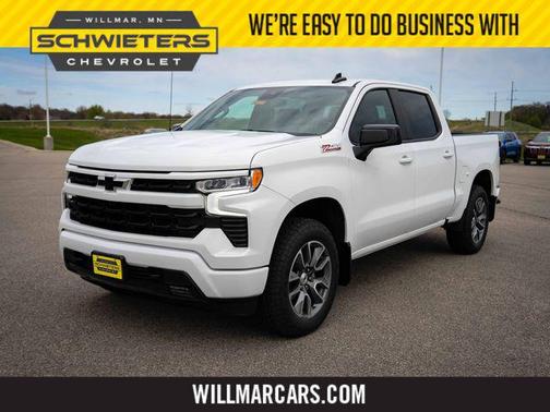 Summit White 2026 Chevrolet Silverado 1500 RST