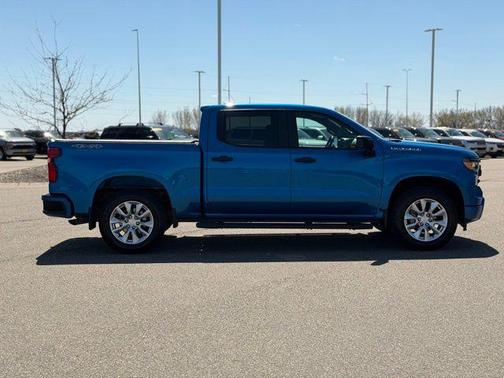 Glacier Blue Metallic 2023 Chevrolet Silverado 1500 Custom