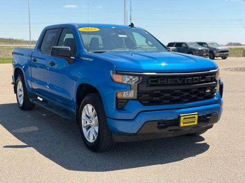 Glacier Blue Metallic 2023 Chevrolet Silverado 1500 Custom