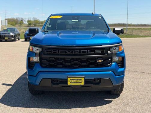 Glacier Blue Metallic 2023 Chevrolet Silverado 1500 Custom