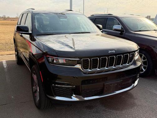 Diamond Black Crystal Pearlcoat 2021 Jeep Grand Cherokee L Limited