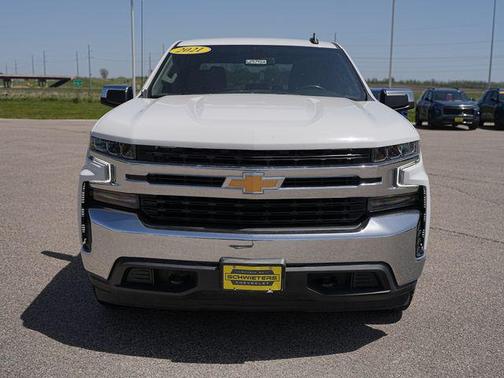 Summit White 2021 Chevrolet Silverado 1500 LT