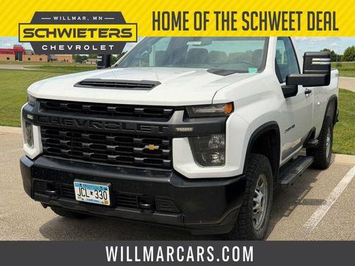 Summit White 2022 Chevrolet Silverado 2500 WT