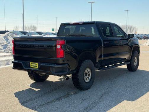 Black 2025 Chevrolet Silverado 1500 Custom Trail Boss