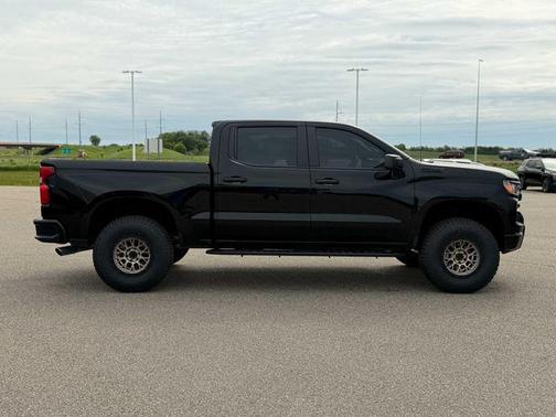 Black 2025 Chevrolet Silverado 1500 Custom Trail Boss