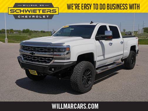 Summit White 2018 Chevrolet Silverado 1500 LTZ