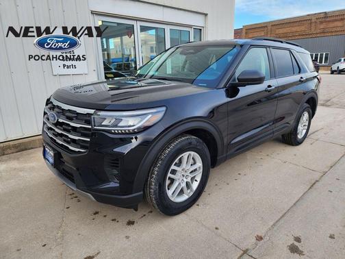 Agate Black Metallic 2026 Ford Explorer Active
