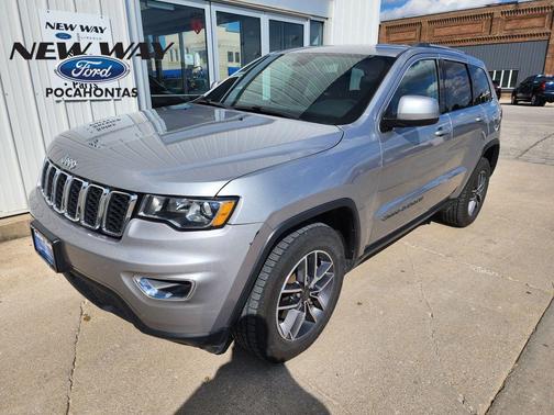 Billet Silver Metallic Clearcoat 2019 Jeep Grand Cherokee Laredo