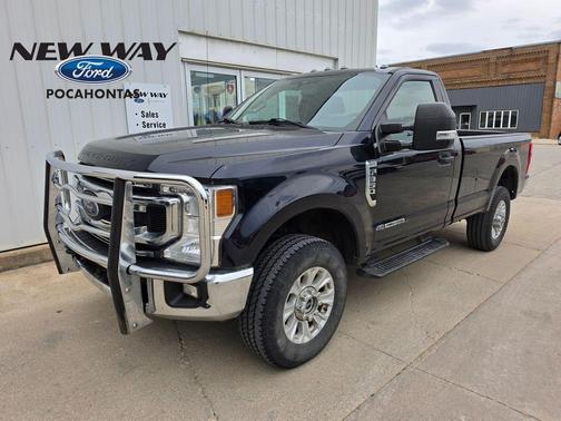 Blue Metallic 2021 Ford F-350 XLT