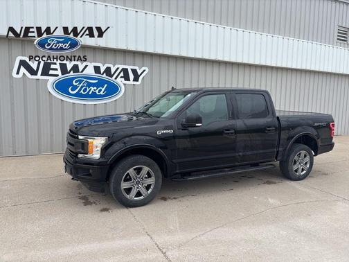 Agate Black Metallic 2019 Ford F-150 XLT